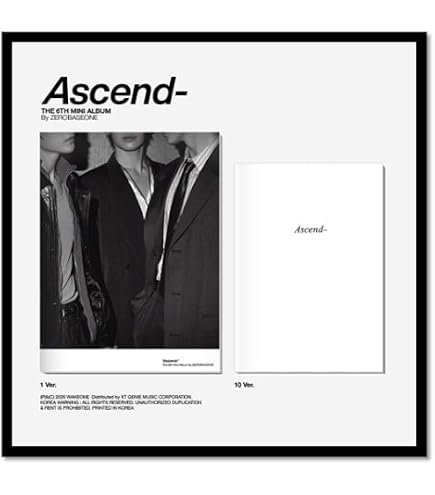 Amazon.com: ZEROBASEONE Ascend- [11 Ver.] 6th Mini Album (Random